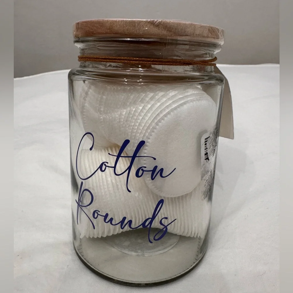 NWT✅ Cotton Pad Jar💕